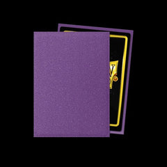 Dragon Shield Matte Card Sleeves - Amethyst (Purple Sparkle) - Gootzy Gaming