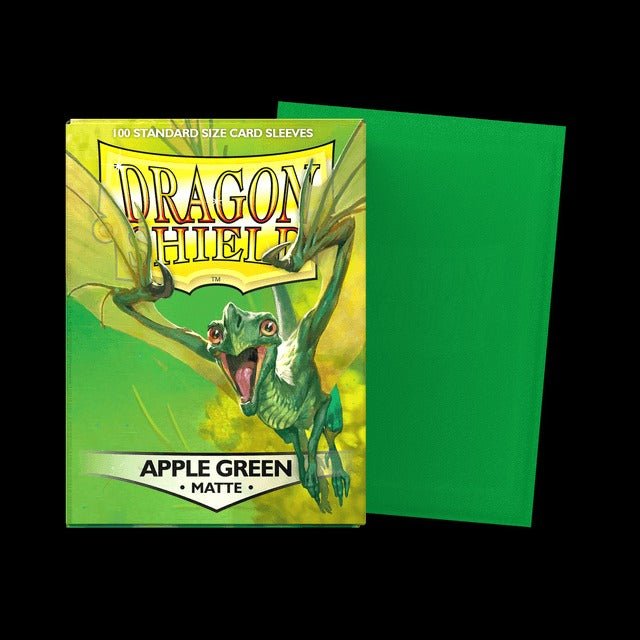 Dragon Shield Matte Card Sleeves - Apple Green - Gootzy Gaming