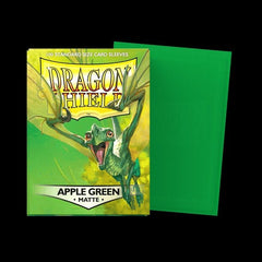 Dragon Shield Matte Card Sleeves - Apple Green - Gootzy Gaming