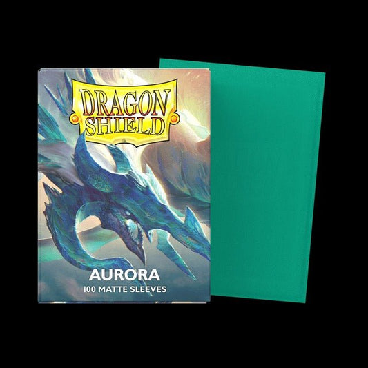 Dragon Shield Matte Card Sleeves - Aurora (Green) - Gootzy Gaming