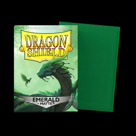 Dragon Shield Matte Card Sleeves - Emerald - Gootzy Gaming