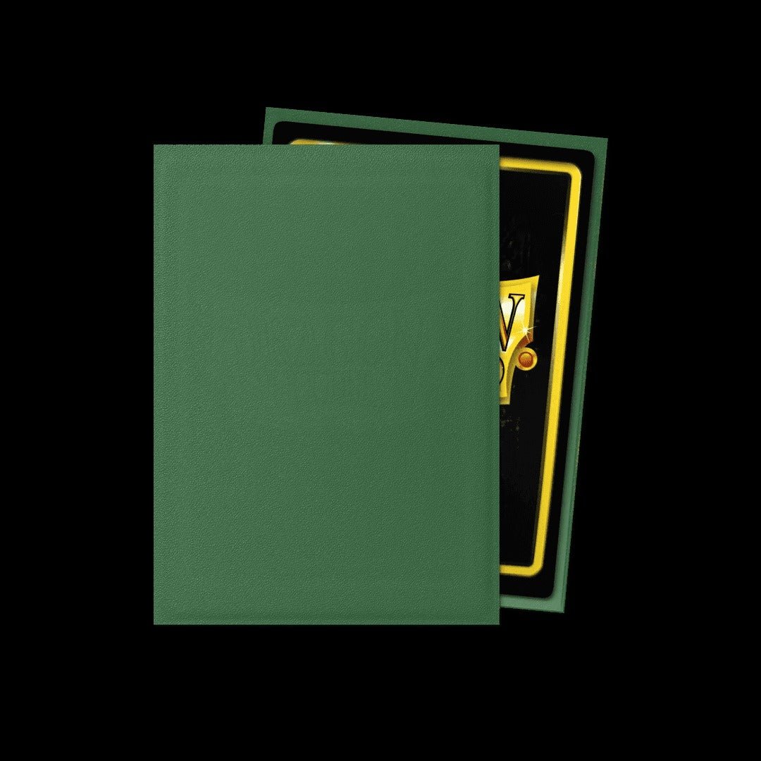 Dragon Shield Matte Card Sleeves - Forest Green - Gootzy Gaming
