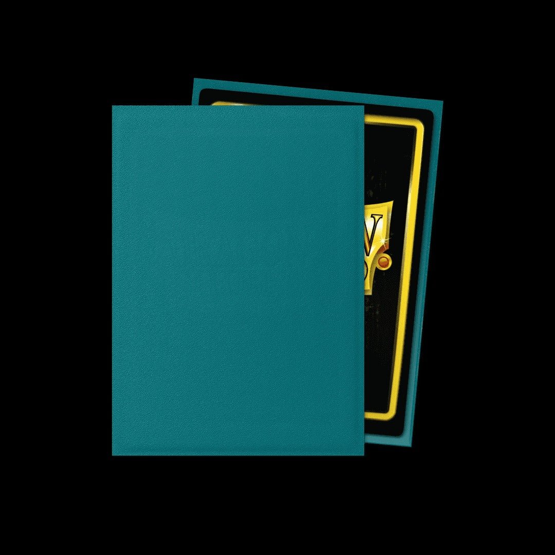 Dragon Shield Matte Card Sleeves - Petrol (Dark Turquoise) - Gootzy Gaming