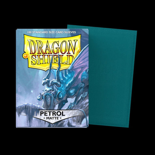 Dragon Shield Matte Card Sleeves - Petrol (Dark Turquoise) - Gootzy Gaming