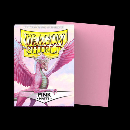 Dragon Shield Matte Card Sleeves - Pink - Gootzy Gaming