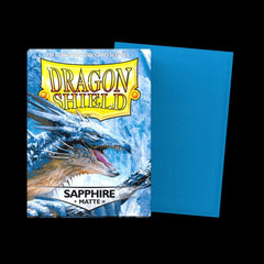 Dragon Shield Matte Card Sleeves - Sapphire (Blue) - Gootzy Gaming