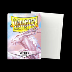 Dragon Shield Matte Card Sleeves - White - Gootzy Gaming