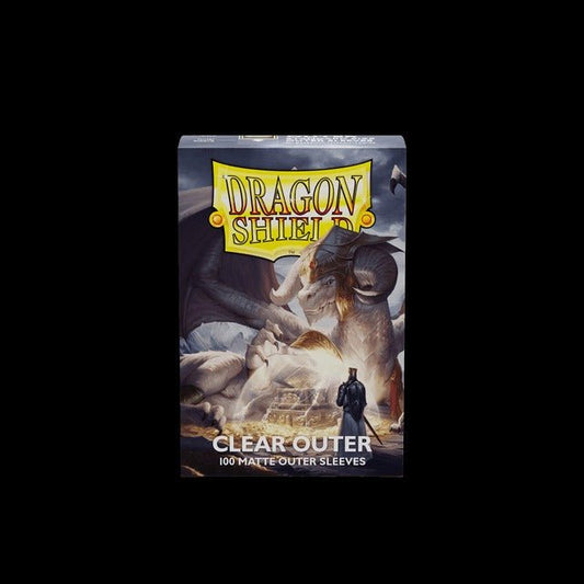 Dragon Shield Matte Outer Card Sleeves - Clear Outer - Gootzy Gaming