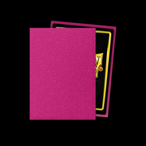 Dragon Shield Matte Sparkles Card Sleeves - Pink Sapphire - Gootzy Gaming