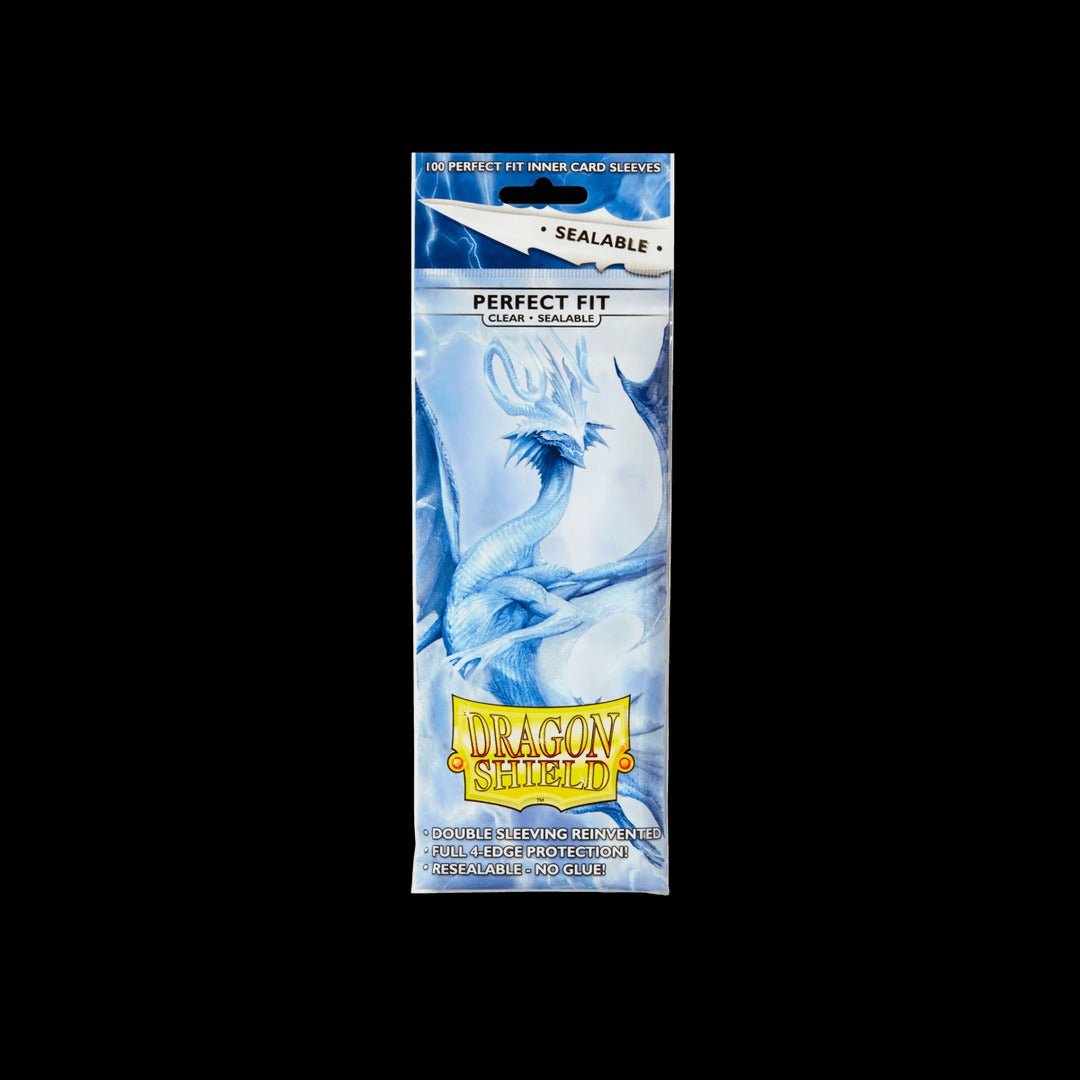 Dragon Shield Sealable Perfect Fit Sleeves - Clear - Gootzy Gaming