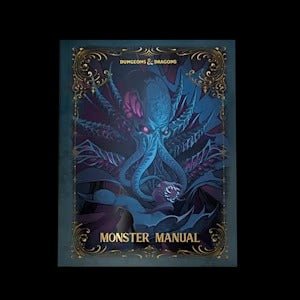 Dungeons and Dragons 2025 Monster Manual - Game Store Exclusive Alternative Art Cover - Gootzy Gaming