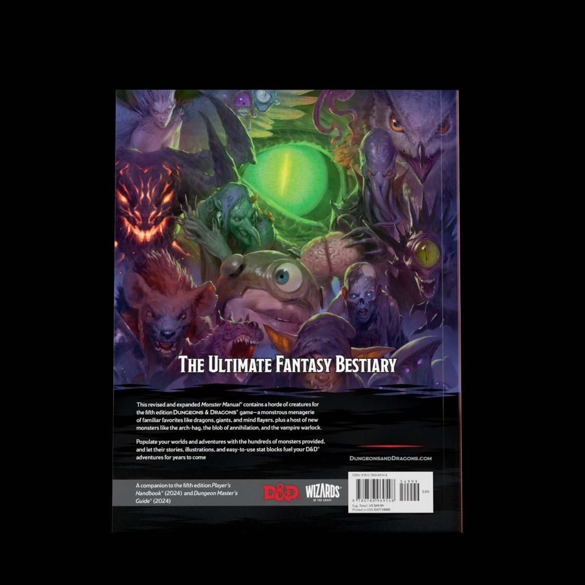 Dungeons and Dragons 2025 Monster Manual - Gootzy Gaming