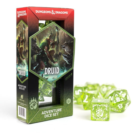 Dungeons and Dragons: Adventure Dice - Druid (Green) - Gootzy Gaming