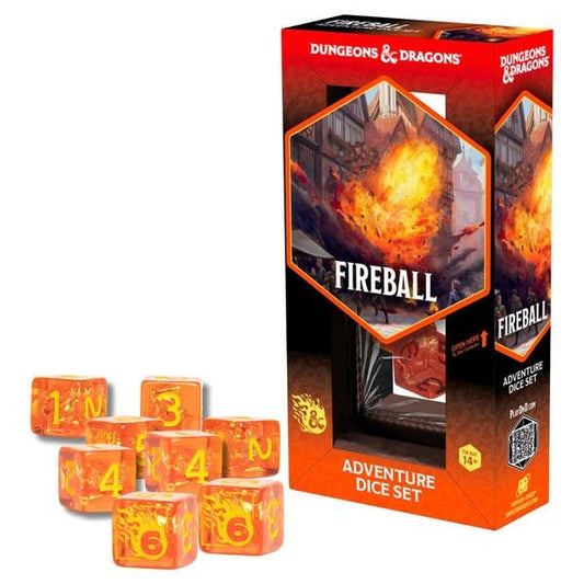 Dungeons and Dragons: Adventure Dice - Fireball - Gootzy Gaming