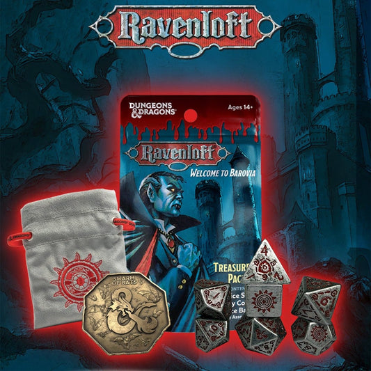 Dungeons and Dragons: Castle Ravenloft Treasure Pack Dice Set - Gootzy Gaming