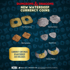 Dungeons and Dragons: The Yawning Portal Treasure Pack Dice Set - Waterdeep Collection - Gootzy Gaming