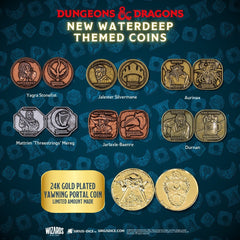 Dungeons and Dragons: The Yawning Portal Treasure Pack Dice Set - Waterdeep Collection - Gootzy Gaming