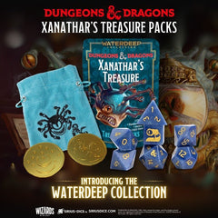 Dungeons and Dragons: Xanathar's Treasure Pack Dice Set - Waterdeep Collection - Gootzy Gaming