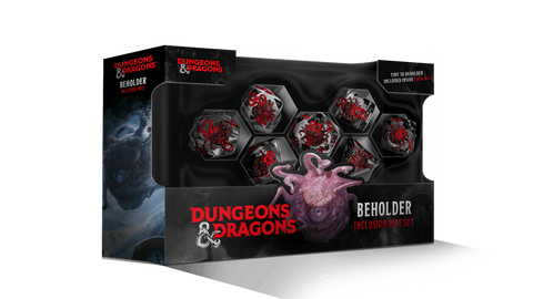 Dungeons & Dragons Beholder Resin Dice Set - Gootzy Gaming
