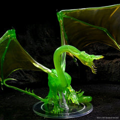 Dungeons & Dragons Icons of the Realm: Adult Emerald Dragon Premium Figure - Gootzy Gaming