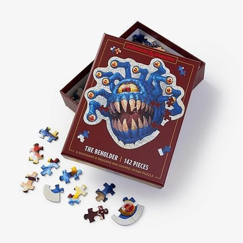 Dungeons & Dragons Mini Shaped Jigsaw Puzzle: The Beholder 142 Piece Puzzle - Gootzy Gaming