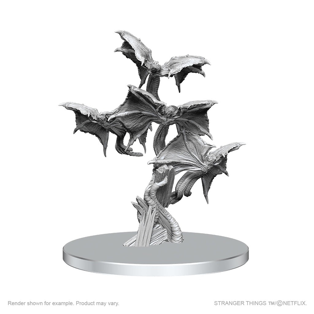 Dungeons & Dragons Stranger Things: Unpainted Miniatures - Demobat Swarm - Gootzy Gaming