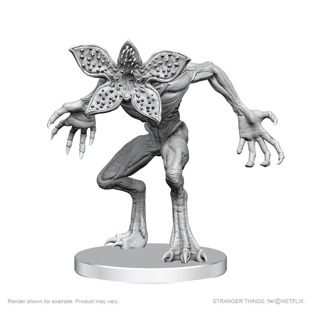 Dungeons & Dragons Stranger Things: Unpainted Miniatures - Demogorgons (2 Pack) - Gootzy Gaming