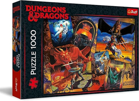 Dungeons & Dragons: The Origins of Dungeons & Dragons 1000 Piece Puzzle - Gootzy Gaming