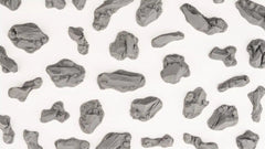 Earth Rocks Basing Bits - Gamers Grass - Unpainted Plastic Bits - Gootzy Gaming