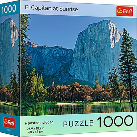 El Capitan at Sunrise 1000 Piece Puzzle - Gootzy Gaming