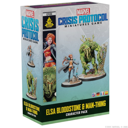 Elsa Bloodstone & Man - Thing - Marvel Crisis Protocol Official Character Pack (CP186) - Gootzy Gaming