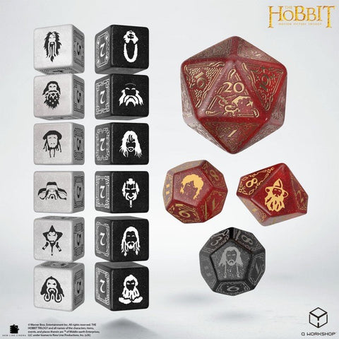 Ember Hearth - The Hobbit 16 TCG Dice Set - TCG Dice - Gootzy Gaming