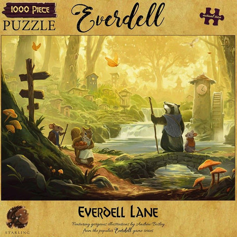 Everdell: Everdell Lane 1000 Piece Puzzle - Gootzy Gaming
