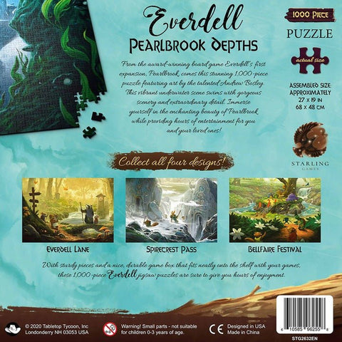 Everdell: Pearlbrook Depths 1000 Piece Puzzle - Gootzy Gaming