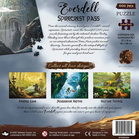 Everdell: Spirecrest Pass 1000 Piece Puzzle - Gootzy Gaming