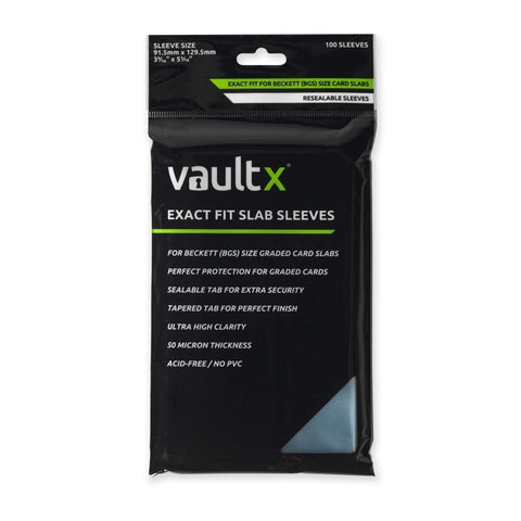 Exact Fit BGS Slab Sleeves - 100 Count - Gootzy Gaming