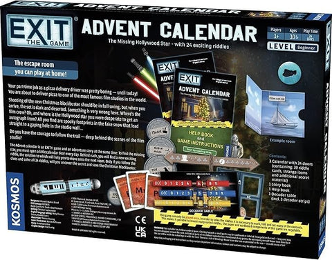 EXIT: Advent Calendar - The Missing Hollywood Star - Gootzy Gaming