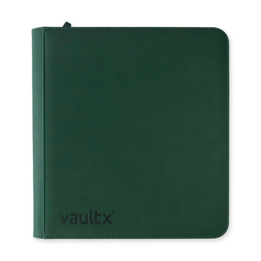 Exo - Tec 12 Pocket Zip Binder XL - Forest Green - Gootzy Gaming