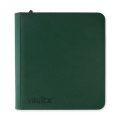 Exo - Tec 12 Pocket Zip Binder XL - Forest Green - Gootzy Gaming