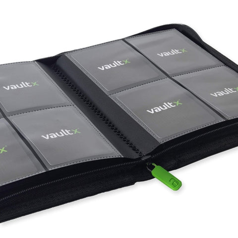 Exo - Tec 4 Pocket Zip Binder - Black - Gootzy Gaming
