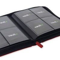 Exo - Tec 4 Pocket Zip Binder - Fire Red - Gootzy Gaming