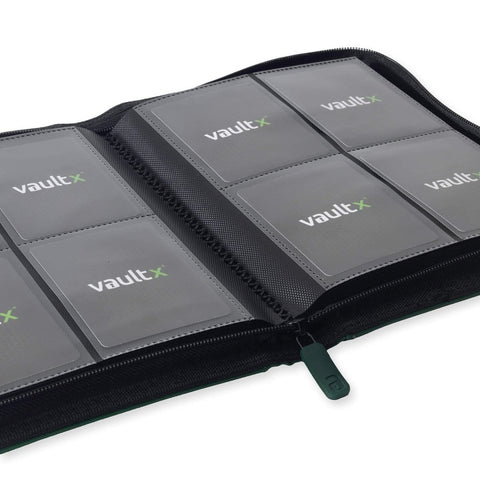 Exo - Tec 4 Pocket Zip Binder - Forest Green - Gootzy Gaming