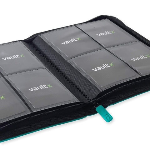 Exo - Tec 4 Pocket Zip Binder - Ocean Blue - Gootzy Gaming