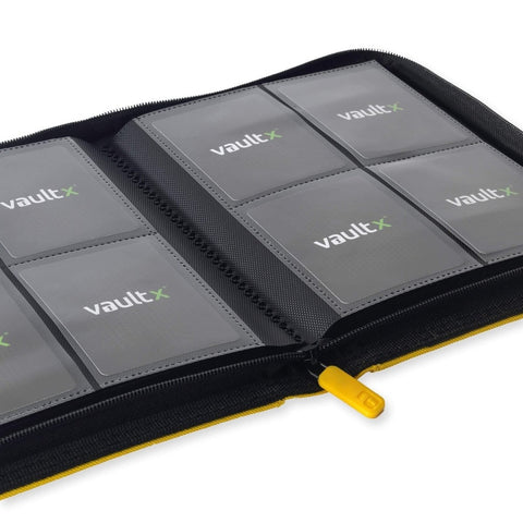 Exo - Tec 4 Pocket Zip Binder - Sunrise Yellow - Gootzy Gaming