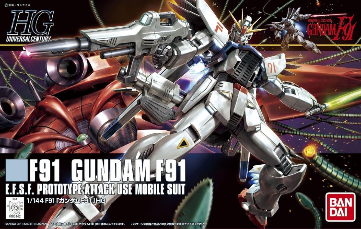 F91 Gundam F91 - HG 1/144 Universal Century - Gunpla - Gootzy Gaming