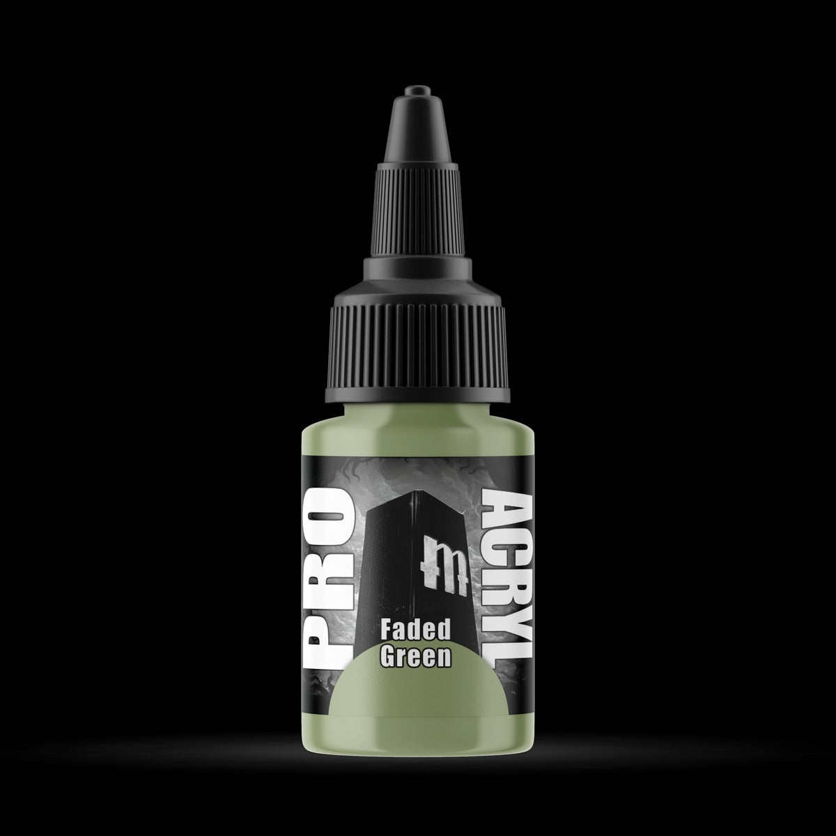 Faded Green - Premium Matte Acrylic Miniatures Paint - Monument Hobbies - 22 mL Dropper Bottle - Gootzy Gaming