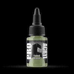 Faded Green - Premium Matte Acrylic Miniatures Paint - Monument Hobbies - 22 mL Dropper Bottle - Gootzy Gaming