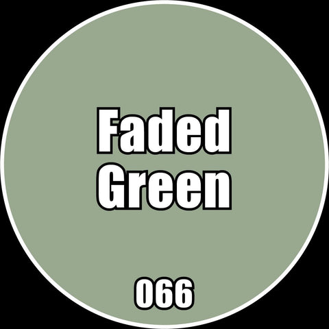 Faded Green - Premium Matte Acrylic Miniatures Paint - Monument Hobbies - 22 mL Dropper Bottle - Gootzy Gaming