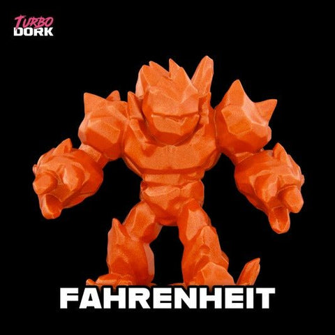 Fahrenheit - Orange Metallic Paint - TurboDork - 22 mL Dropper Bottle - Gootzy Gaming