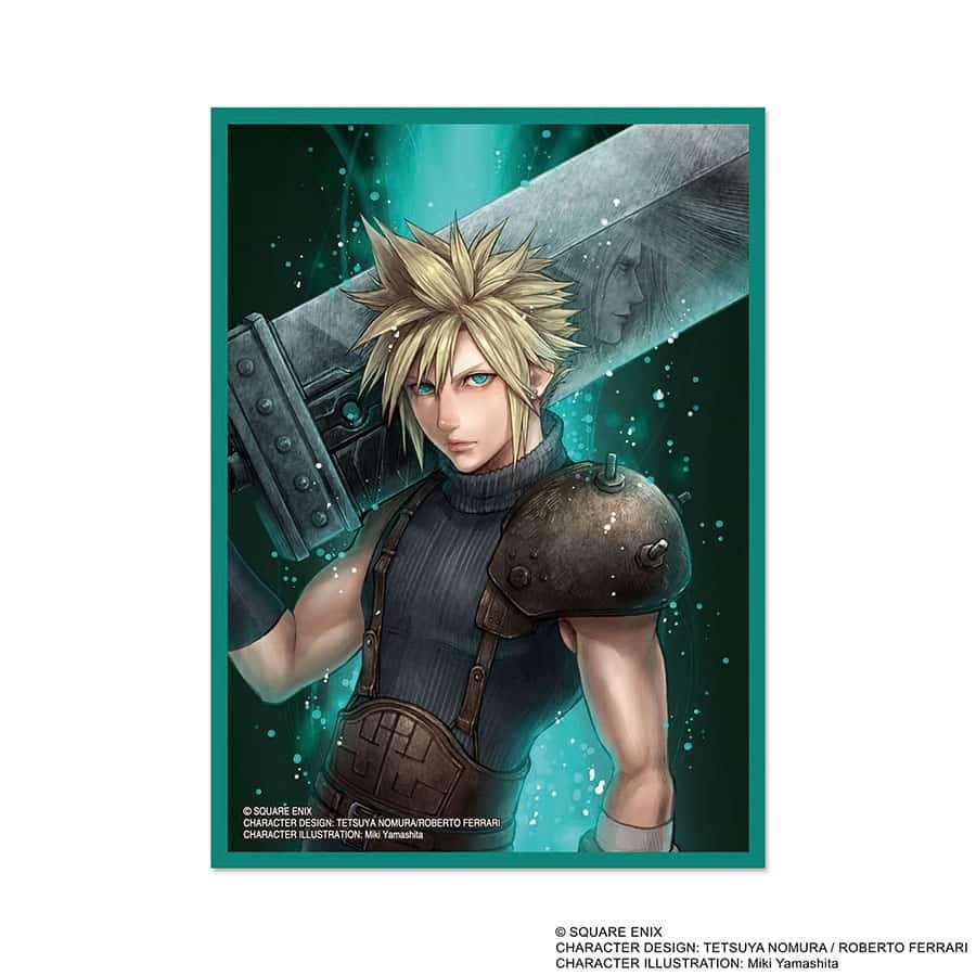 Final Fantasy Card Sleeves - Cloud (100 Ct.) - Gootzy Gaming